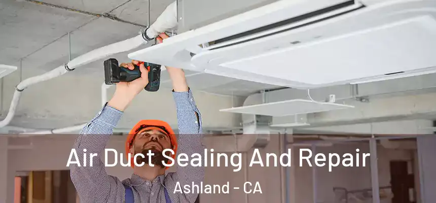  Air Duct Sealing And Repair Ashland - CA