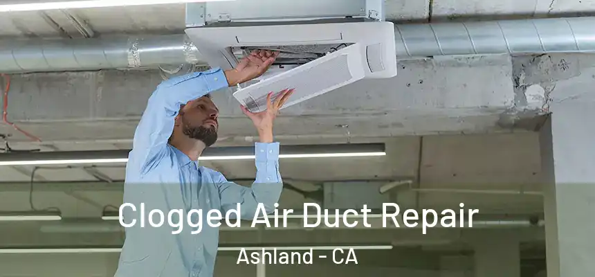 Clogged Air Duct Repair Ashland - CA
