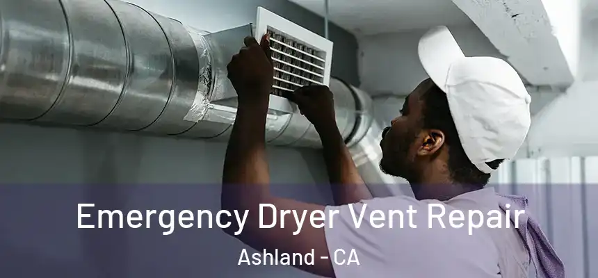  Emergency Dryer Vent Repair Ashland - CA